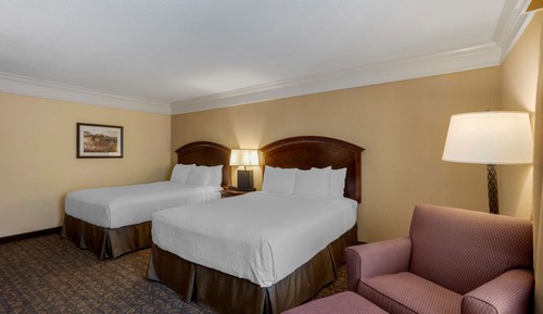 Habitación estándar, 2 camas de matrimonio, no fumadores, balcón
