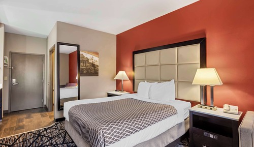 Habitación estándar, 1 cama de matrimonio grande, no fumadores, frigorífico y microondas