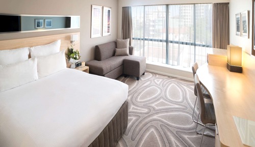 Habitación, 1 cama de matrimonio, vistas a la ciudad