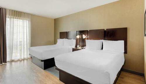 Habitación estándar, 2 camas de matrimonio, no fumadores