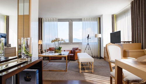 Suite, vistas al lago