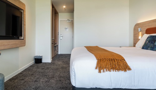 Habitación Deluxe doble, 1 cama de matrimonio grande, vistas al mar