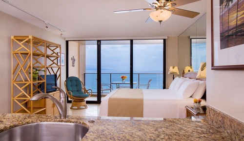 Estudio, frente al mar