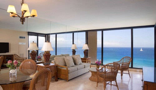 Habitación Premium, 1 cama de matrimonio grande, frente al mar