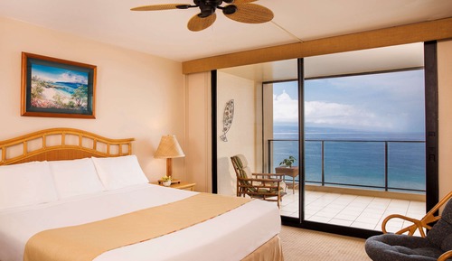 Suite, 1 cama de matrimonio grande, frente al mar (1 Bath Oceanfront)