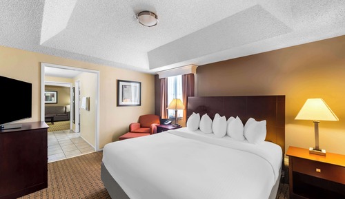 Suite, 1 cama de matrimonio grande, no fumadores (Living Room;Walk-in Shower)