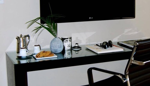 Habitación Deluxe, 1 cama de matrimonio, frigorífico y microondas, vistas a la ciudad