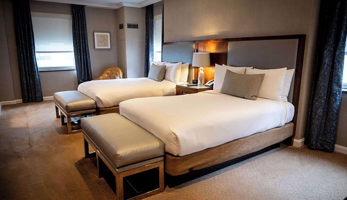 Suite, varias camas, vistas al lago