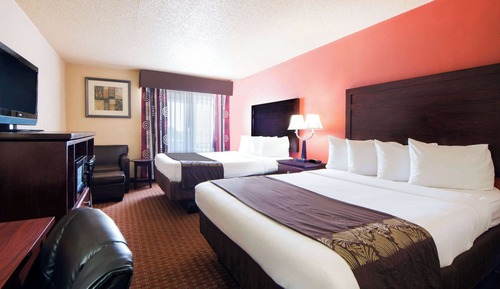 Habitación, 2 camas de matrimonio, fumadores