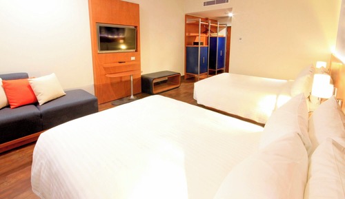 Habitación, 2 camas de matrimonio