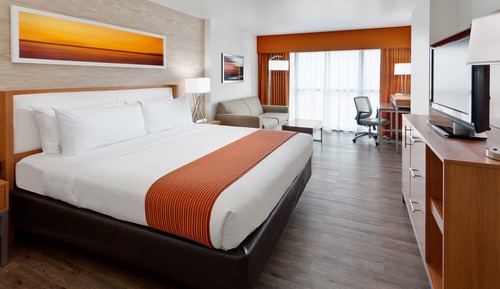 Habitación Premium, 1 cama de matrimonio grande con sofá cama (High Floor)
