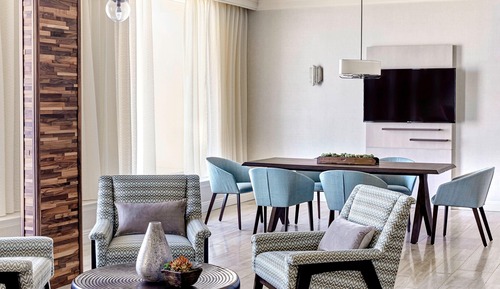 Suite de lujo, 1 cama de matrimonio grande con sofá cama