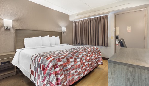 Habitación Deluxe, 1 cama de matrimonio grande, no fumadores (Roll-In Shower)