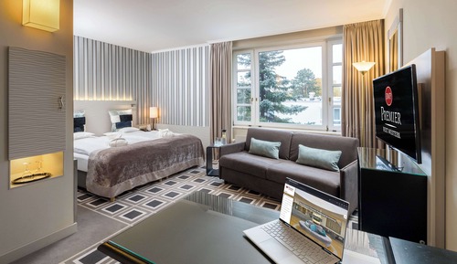 Habitación Deluxe, 1 cama doble (Converts to 2 Twin Beds)