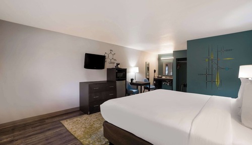 Habitación, 1 cama de matrimonio grande, accesible para personas con discapacidad, no fumadores