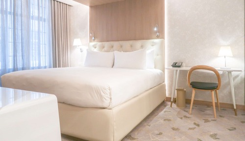 Habitación básica, 1 cama de matrimonio grande