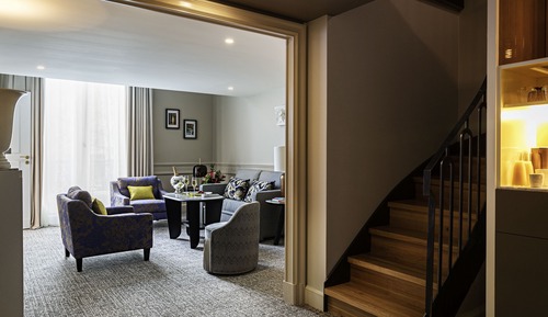 Suite junior, 1 cama de matrimonio grande, vistas al patio (or Scribe St. View, Duplex)