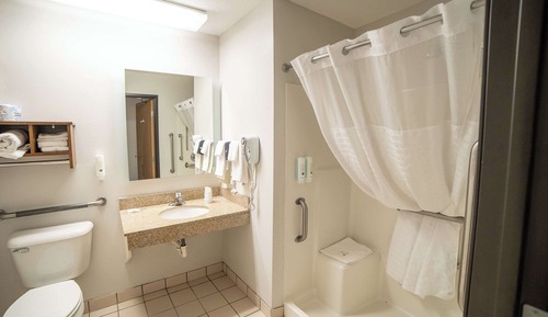 Habitación, 2 camas de matrimonio, accesible para personas con discapacidad, no fumadores