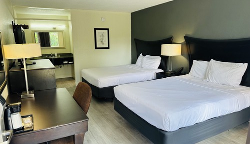 Habitación estándar, 2 camas de matrimonio, no fumadores
