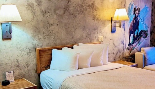 Habitación estándar, 1 cama de matrimonio, vistas a la montaña