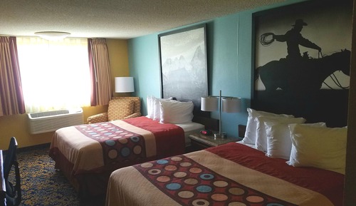 Habitación, 2 camas de matrimonio, no fumadores