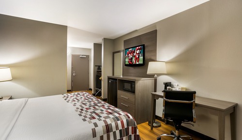 Habitación superior, 1 cama de matrimonio grande, accesible para personas con discapacidad
