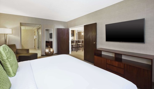 Suite, 1 cama de matrimonio grande, cocina básica