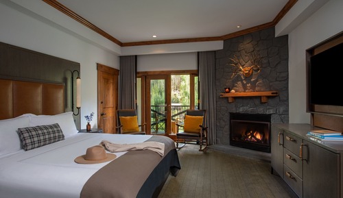 Estudio, 1 cama de matrimonio grande, fumadores (Fireplace)