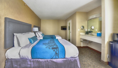 Suite ejecutiva, 1 habitación, frigorífico y microondas, en la zona del jardín