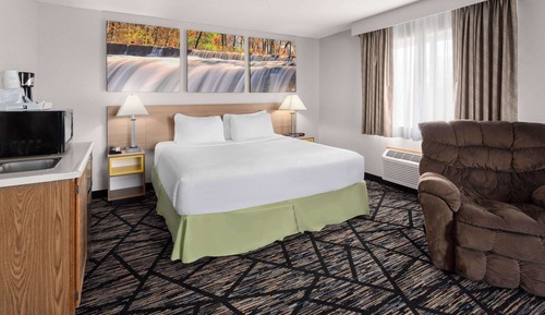 Suite, 1 cama de matrimonio grande, frigorífico y microondas