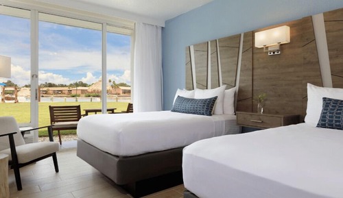 Habitación Deluxe, 1 cama de matrimonio grande, vistas a la playa