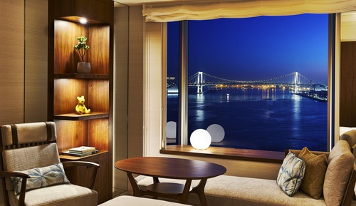Habitación clásica, 2 camas individuales, vistas a la bahía (Japanese Lounge Access)