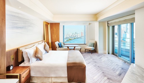 Suite junior, 1 cama de matrimonio grande, vistas al río (Mid Floor)