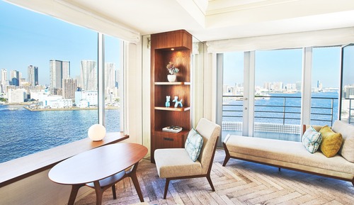 Suite junior, 1 cama de matrimonio grande, vistas al río (Japanese Lounge Access)