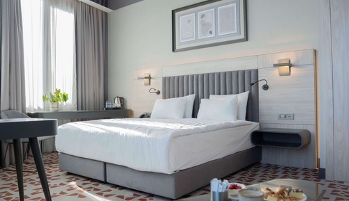 Habitación Deluxe, 1 cama de matrimonio grande, fumadores, vistas al mar