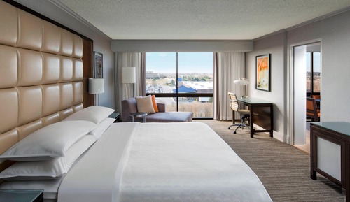 Suite presidencial, 1 cama de matrimonio grande con sofá cama