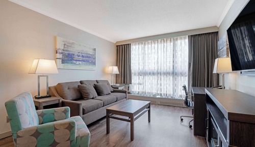 Suite, 1 cama de matrimonio, no fumadores (with Sofabed;Separate Living Room)