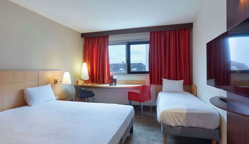 Habitación estándar doble, varias camas
