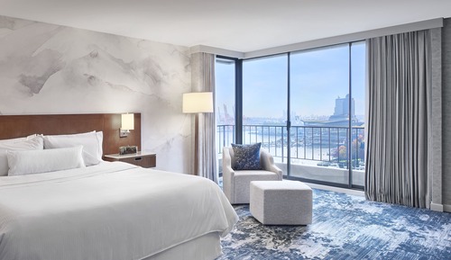 Habitación Premium, 1 cama de matrimonio grande, no fumadores, vistas al puerto deportivo
