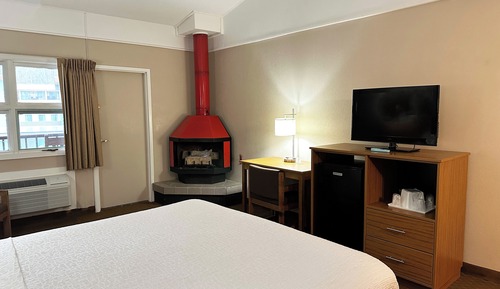 Habitación, 1 cama de matrimonio grande, no fumadores, chimenea