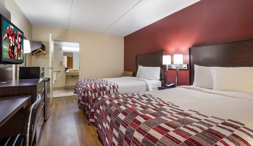 Habitación Deluxe, 2 camas dobles, accesible para personas con discapacidad, no fumadores