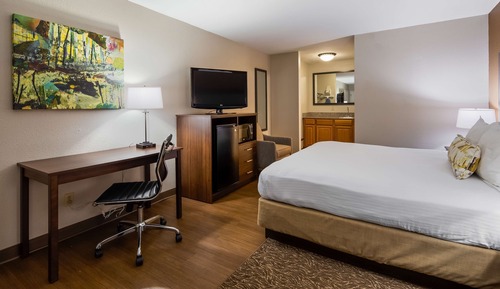 Habitación estándar, 1 cama de matrimonio grande, no fumadores, bañera de hidromasaje