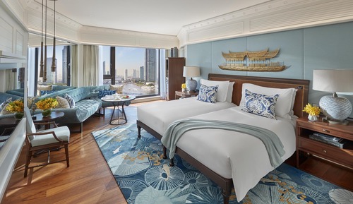 Suite Deluxe, 2 habitaciones (King & Twin)