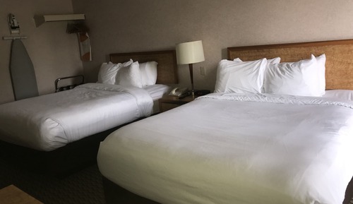 Standard room, 2 Queen Beds plus Sofabed, Nonsmoking