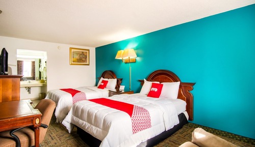 Habitación, 2 camas de matrimonio, fumadores