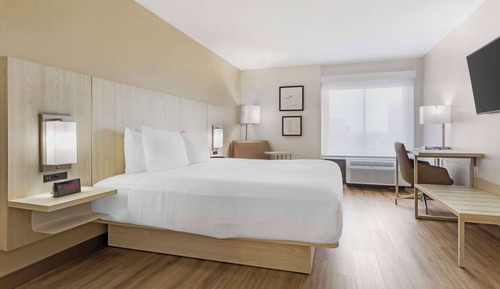Habitación estándar, 1 cama de matrimonio grande, no fumadores, frigorífico y microondas