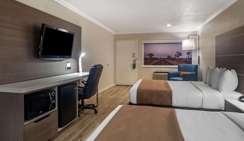 Habitación, 2 camas de matrimonio, accesible para personas con discapacidad, no fumadores