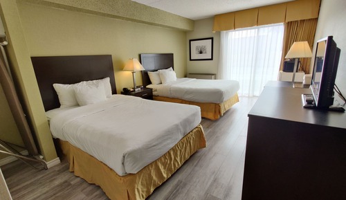 Habitación estándar, 2 camas de matrimonio, no fumadores