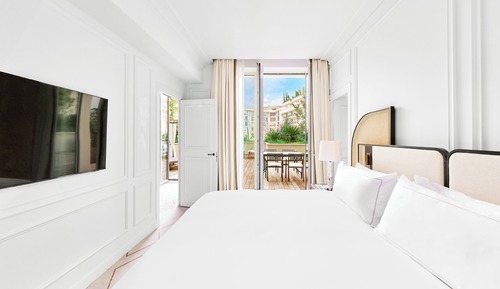 Habitación clásica, 1 cama de matrimonio grande, vistas al jardín