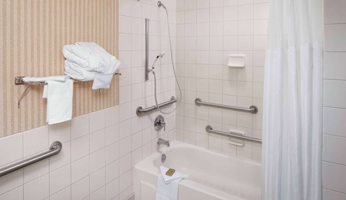 Habitación, 1 cama de matrimonio grande, no fumadores (Mobility, Bathtub W/grab Bars)